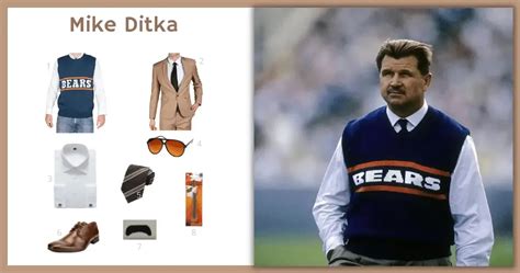 Last-Minute Mike Ditka Costume Idea For Cosplay & Halloween 2024