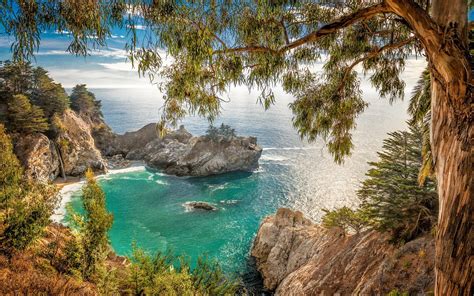 Big Sur, landscape, nature, California, beach HD wallpaper | Wallpaper Flare