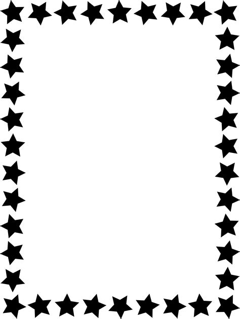 Clipart - Star frame