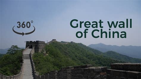 Great wall of China 360° - YouTube