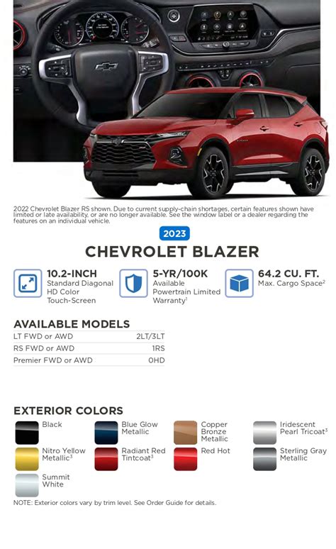 2025 Chevy Blazer Paint Colors - Megan Butler