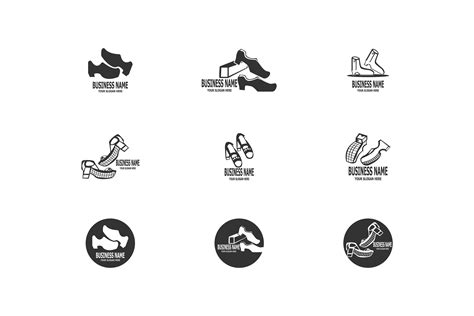 Black Shoes Silhouette Logo Vector Graphic by fahrul.junianto · Creative Fabrica