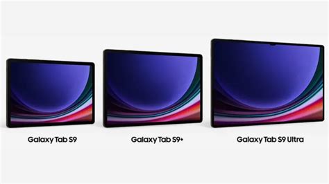 Galaxy Tab S9 vs Tab S9+ vs Tab S9 Ultra: What's The Difference?