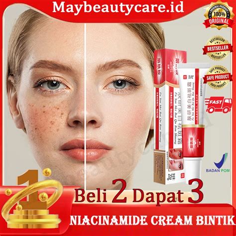 Jual Krim Pemutih Bintik Efektif 7X Niacinamide Menghilangkan Melasma ...