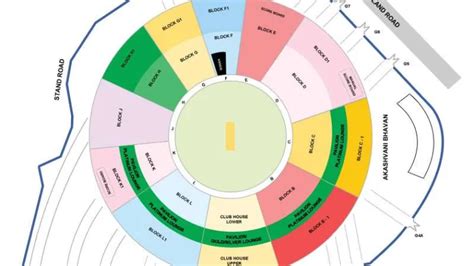 Eden Gardens, Kolkata: Seating map and stands detailed ahead of ...