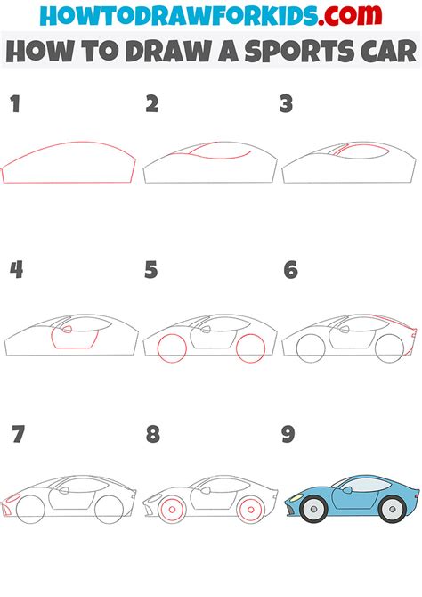 Discover 77+ sports car sketch easy - seven.edu.vn
