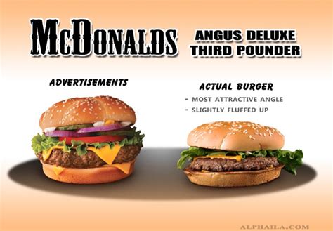 Fast Food: Ads vs. Reality - Gallery | eBaum's World