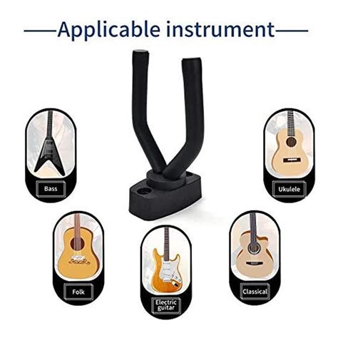 Guitar-Hanger-Wall-Mount-for-Acoustic-Guitar-Guitars-Display-Easy-To ...