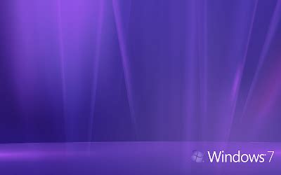 Widescreen Backgrounds: Purple Windows Aurora Wallpaper