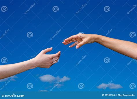 Hand Reaching Out Sky Stock Photos - 143 Images