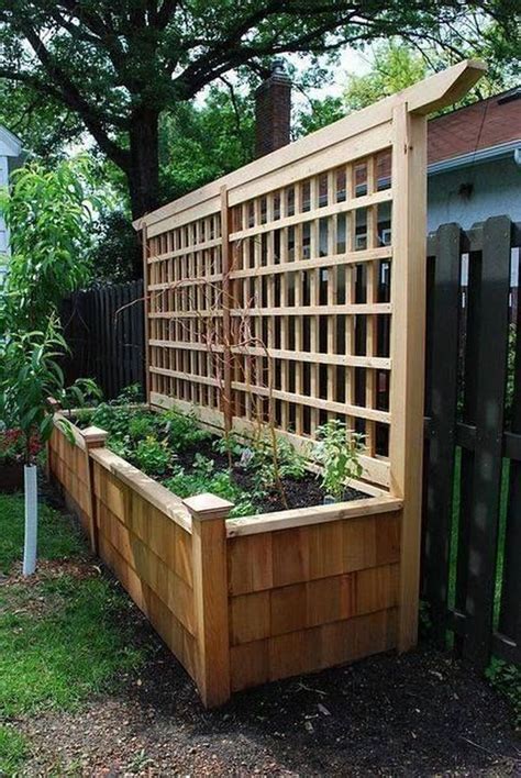 30+ Pretty Privacy Fence Planter Boxes Ideas To Try | Garden boxes raised, Building a raised ...