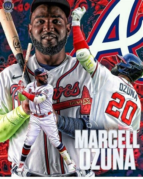 marcell ozuna braves | Basketball team pictures, Mlb players, Atlanta ...