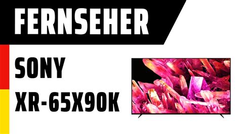 Fernseher Sony XR-65X90K (X90K) | Test | Deutsch - YouTube