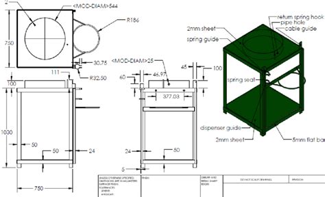 Working Diagram of the Designed Machine | Download Scientific Diagram