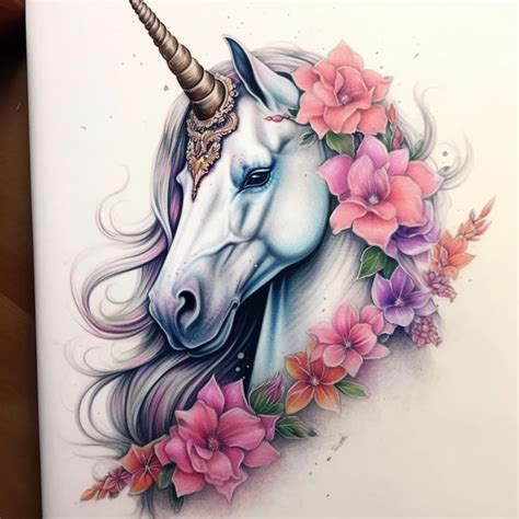 Unicorn tattoo design | Unicorn tattoos, Unicorn tattoo designs, Lioness tattoo