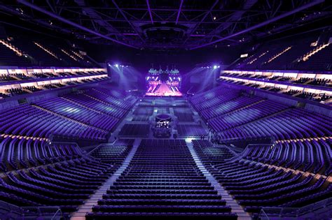 The O2 Arena London seating plan - Empty seats