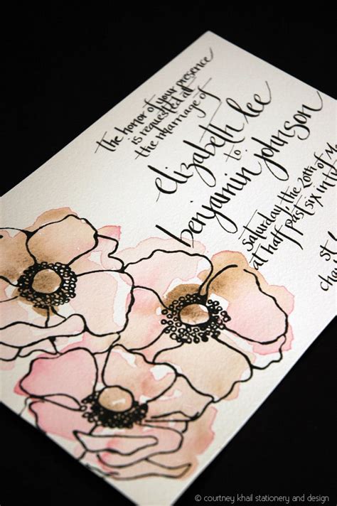 Completely Unveiled by Weddings Unveiled Magazine: Courtney Khail Stationery | Mail art ...