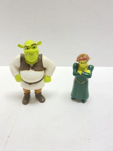 DREAMWORKS PRINCESS FIONA & SHREK FIGURE'S LOT OF 2 | #4620043578