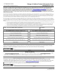 Form EOIR-33/IC - Fill Out, Sign Online and Download Fillable PDF ...