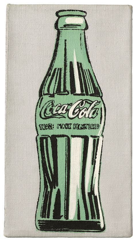 Andy Warhol (1928-1987) | Coke Bottle | 1960s, Paintings | Christie's #andywarhol Andy Warhol ...