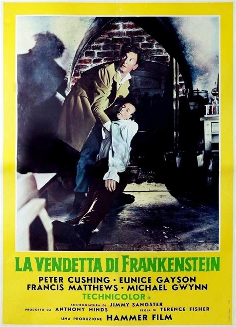 The Revenge of Frankenstein (1958) | Movie monsters, Horror movies ...