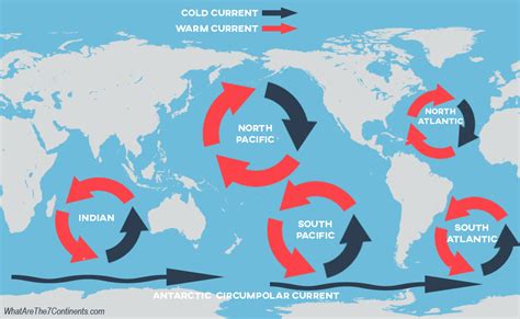 Ocean Gyres - Formation, Maps, & More | The 7 Continents of the World