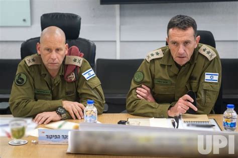 Photo: Israeli Military Leaders Discuss Ongoing Operations Against Hamas - ISR2023101101 - UPI.com