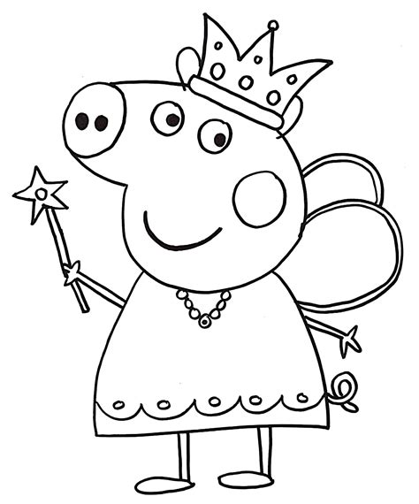 Peppa Pig Friends Coloring Pages Coloring Pages