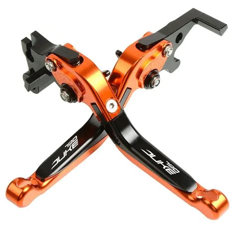 For KTM 790 DUKE 2018 UP Motorcycle Accessories CNC Aluminum Adjustable Folding Extendable Brake ...