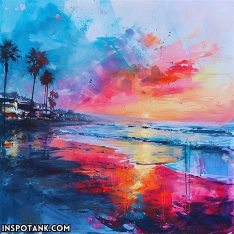 50+ Exciting Watercolor Beach Painting Ideas to Try! [Watercolor Beach ...