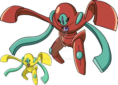 386 - Deoxys (Defense Forme) by Tails19950 on DeviantArt