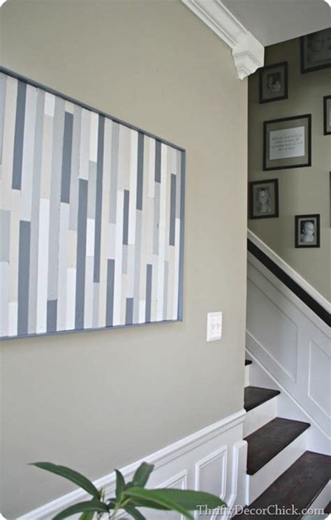 Wood Plank Wall Art Goes Modern - KnockOffDecor.com