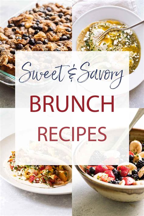 Sweet & Savory Brunch Recipes | Girl Gone Gourmet