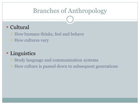 PPT - What is Anthropology? PowerPoint Presentation, free download - ID ...