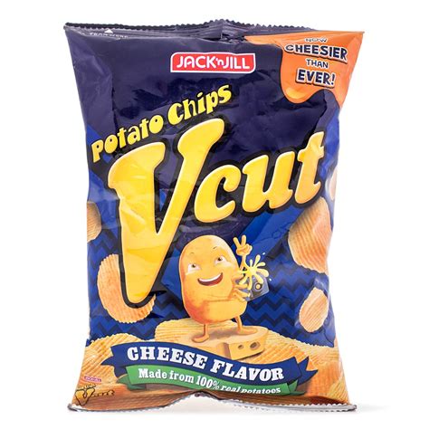 Jack 'N Jill Vcut Cheese Potato Chips - Weee!