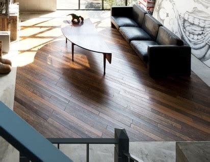 The Sunset Lane: Diagonal Wood Flooring