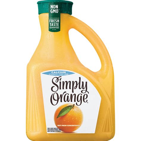 Simply Orange Juice with Calcium, 2.63 Liters - Walmart.com