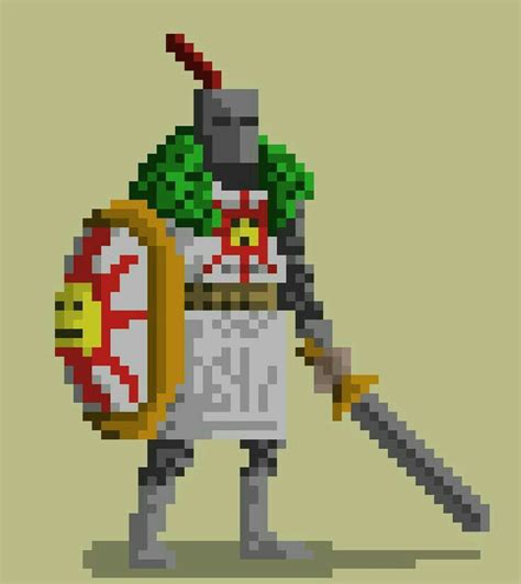 Solaire of Astora | Dark souls art, Pixel art games, Pixel art