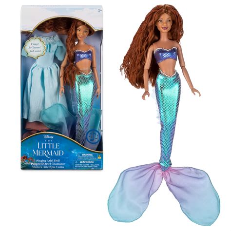 The Little Mermaid Movie 2023 Disney store dolls - YouLoveIt.com