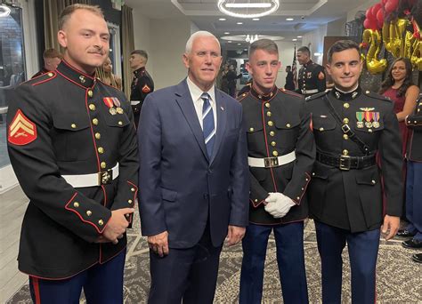 Mike Pence on Twitter: "Great Night at the Marine Corps #USMC247 Birthday Ball in Yuma, Arizona ...