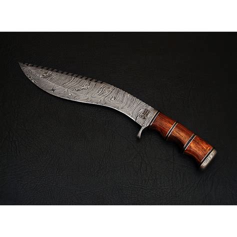 Damascus Kukri Knife // BK0169 - Black Forge Knives - Touch of Modern