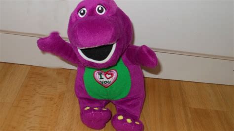 Singing Barney Plush