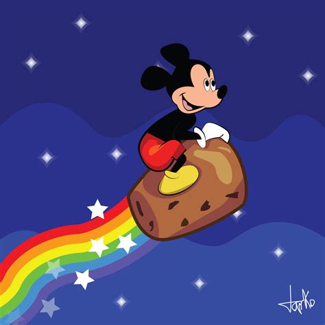 Mickey Mouse in Space! by DarkoDesign on DeviantArt