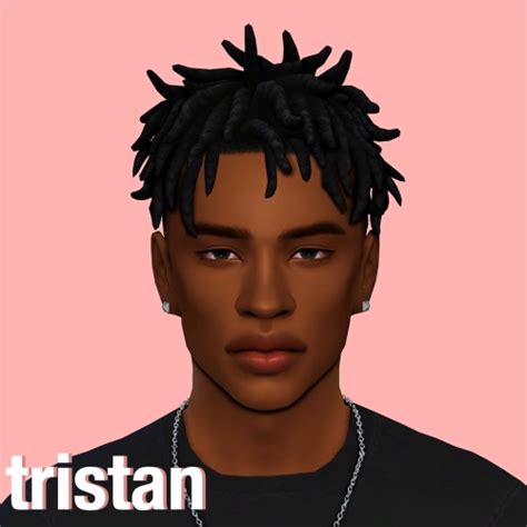 the long awaited male cc list from my tiktok! | Sims 4 hair male, Sims 4 afro hair, Sims 4 black ...