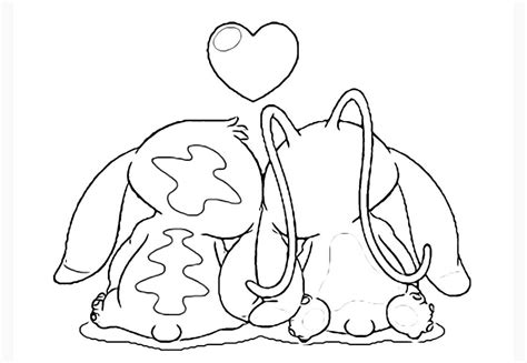 Stitch Coloring Pages, Angel Coloring Pages, Love Coloring Pages ...