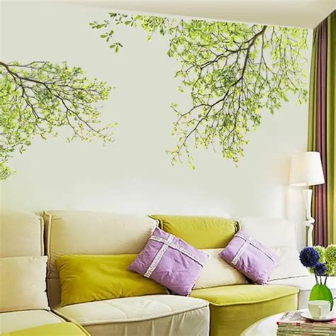 Nature Leaves Home Household Room Wall Sticker Mural Decor Decal Removable New home decoration ...