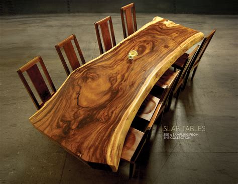 Custom Slab Tables & Live Edge Coffee Tables in San Diego CA | The ...