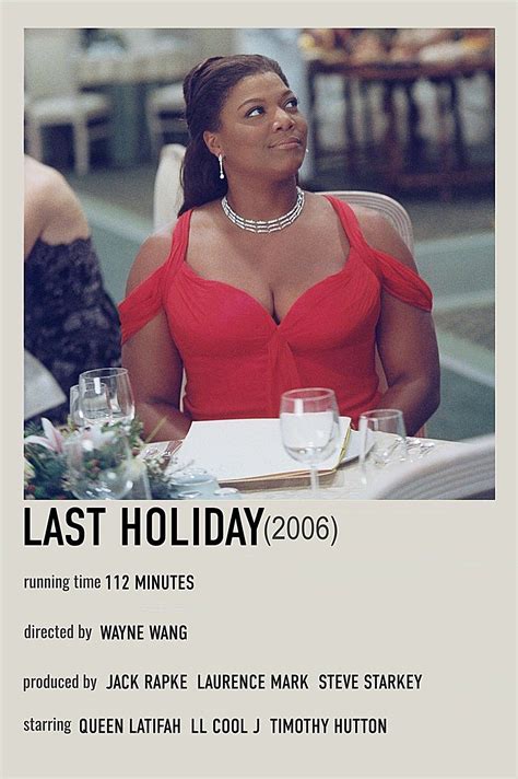 Last Holiday Movie Poster | Iconic movies, Black love movies, Great movies to watch