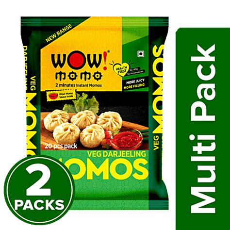 Buy Wow! Momo Darjeeling Veg Momos Online at Best Price of Rs 554.89 ...