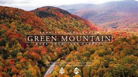 Watch 10MINS of (PEAK) Fall Foliage in Vermont's Green Mountain ...